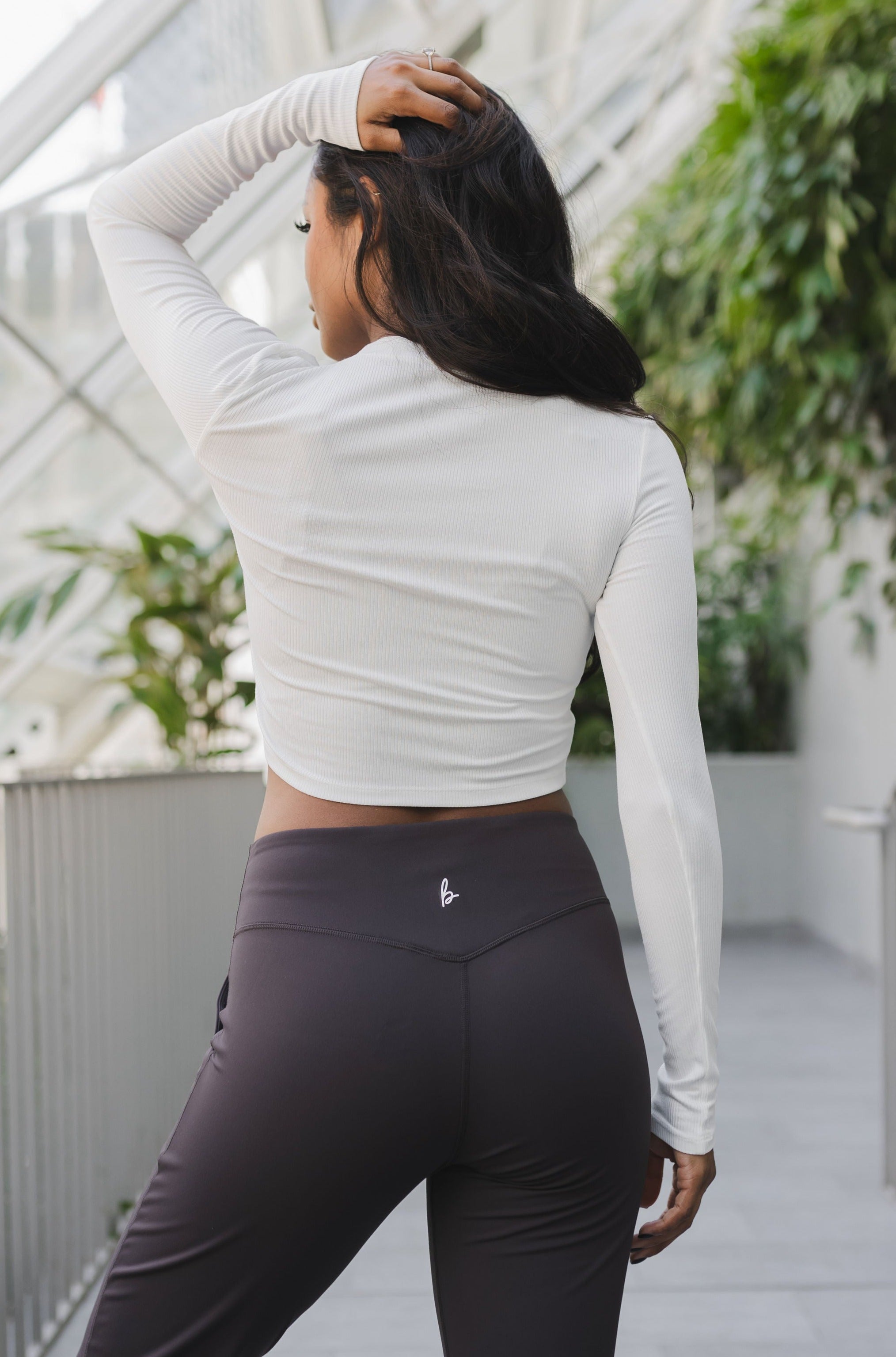 Ribbed Crew *Cropped