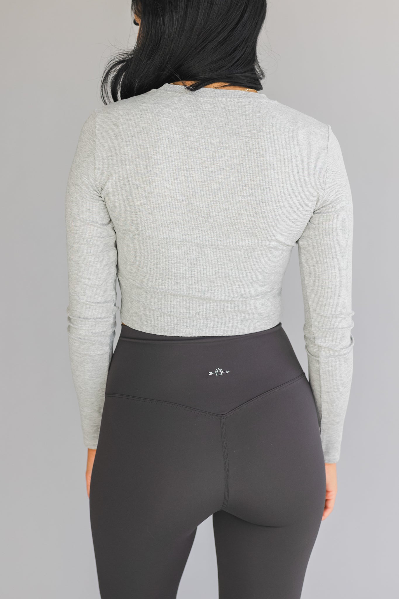 Ribbed Crew *Cropped