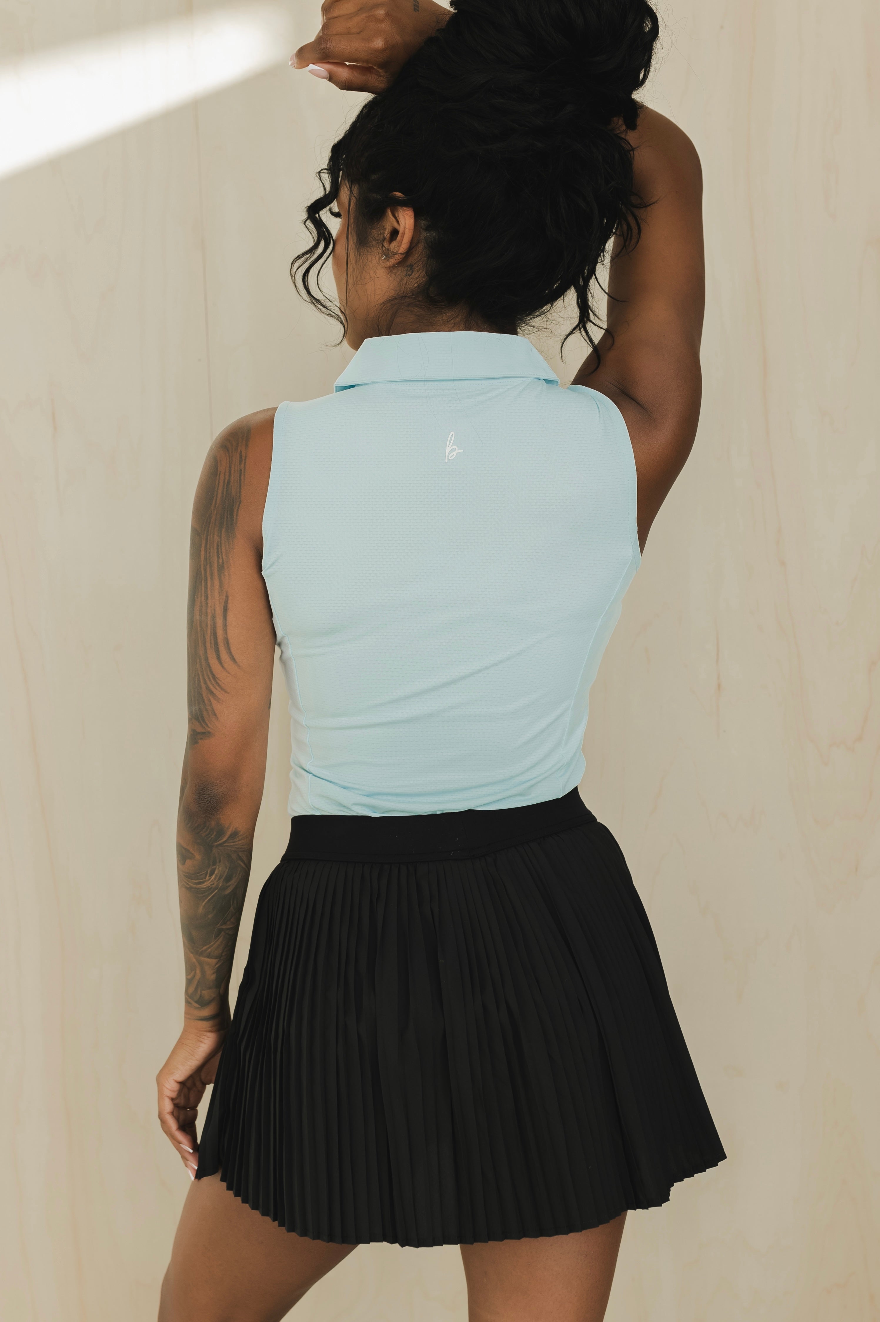 Sleeveless Polo Shirt