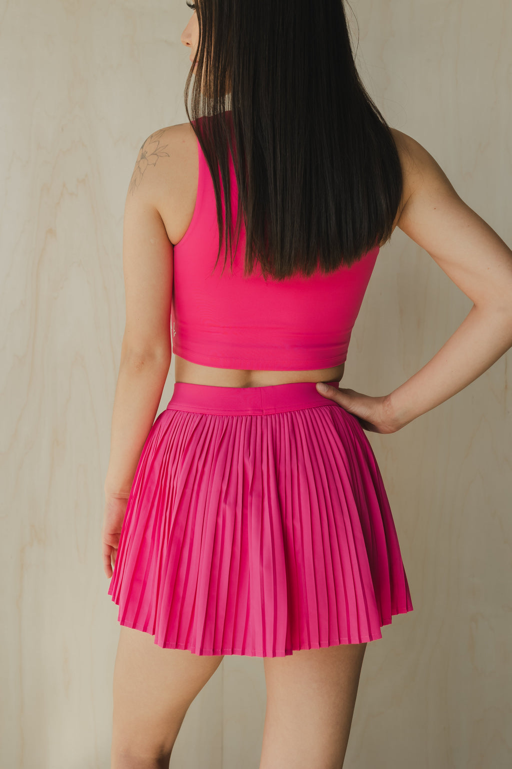 Micro Pleated Skirt